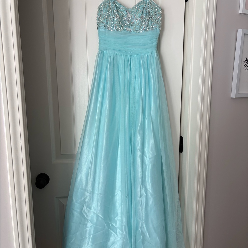 Light Blue Formal Dress